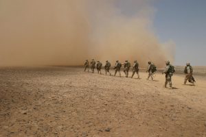 वाळवंटी प्रदेशातील युद्धपद्धती (Desert Warfare)
