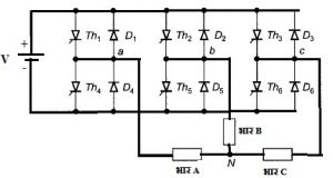 त्रि-प्रावस्था परिवर्तक (3-Phase Inverter)