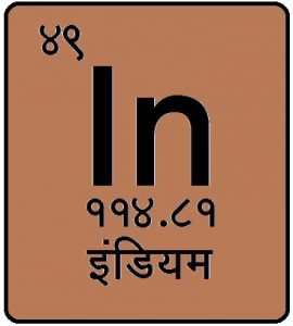 इंडियम (Indium)