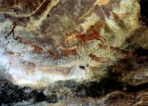 Read more about the article भीमबेटका, शैलचित्रे (Rock Paintings of Bhimbetka)