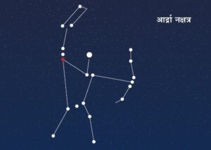 Read more about the article आर्द्रा नक्षत्र (Ardra Constellation)