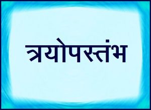 Read more about the article त्रयोपस्तंभ