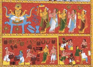 Read more about the article चेरियाल चित्रकला, तेलंगणा (Cheriyal Painting, Telangana)