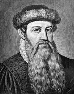 योहान गूटेनबेर्क (Johannes Gutenberg)