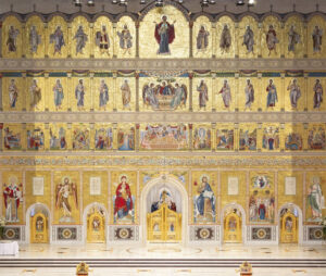 आडोशीपट, चर्चमधील (Iconostasis)